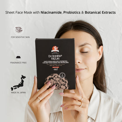 Dr.OHHIRA® MIZUKI Cream Sheet Mask, 30 ml