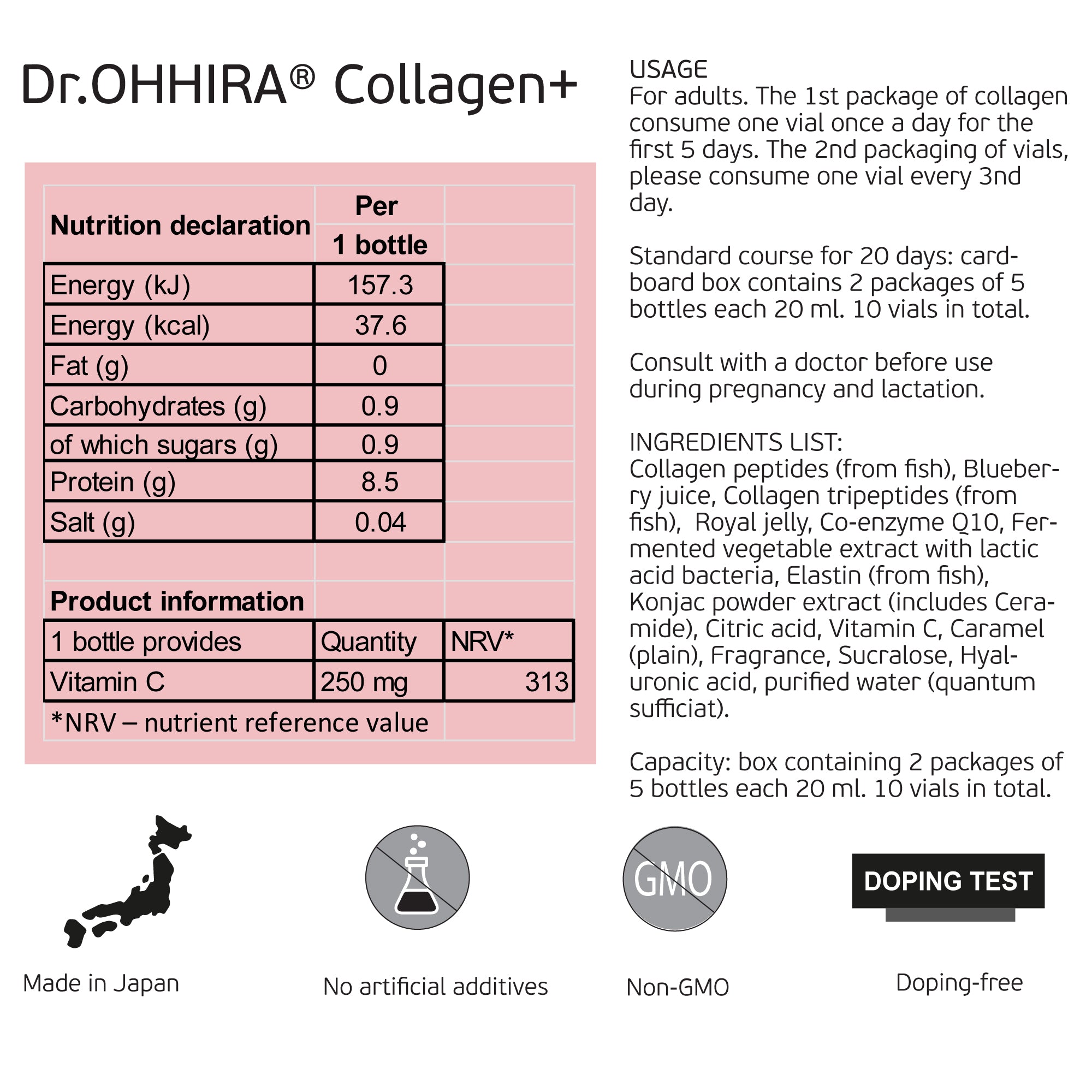 Dr.OHHIRA® COLLAGEN+