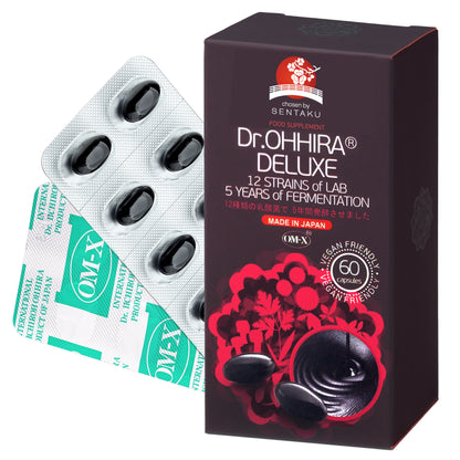 Dr.OHHIRA® DELUXE - 12 strains of LAB PROBIOTICS - 5 years of fermentation - (VEGAN FRIENDLY)