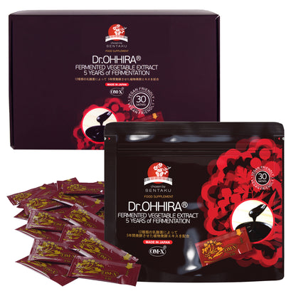Dr.OHHIRA® Fermented Vegetable Extract OM-X® with Oligosaccharides (sachet, 2500 mg paste)