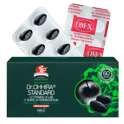 Dr. OHHIRA® STANDARD 12 Strains of LAB PROBIOTICS - 3 years of fermentation (VEGAN FRIENDLY)